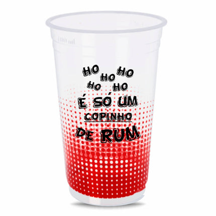Copos Descartáveis  500Ml   Transparente 360  1X1