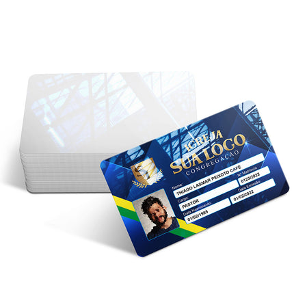 Cartões Fidelidade  Plástico Compacto 75G
