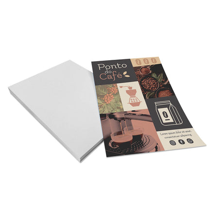 Panfletos, Flyers E Folhetos - Apergaminhado 150G