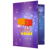 Pastas Couchê 250G  Vinco Verniz Uv Total Frente