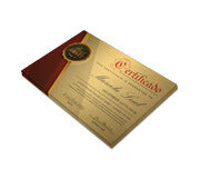 Certificados 300X210Mm Gold Master 300G Sem Verniz  4X0