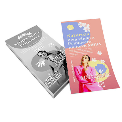 Panfletos, Flyers E Folhetos Couchê 115G Sem Verniz