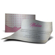 Convites Realeza  Silver Lux 300G Sem Laminação E Sem Verniz  4X4