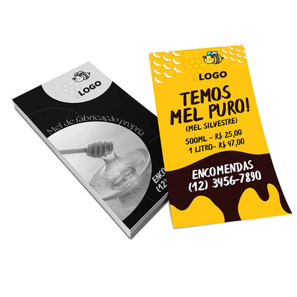 Panfletos, Flyers E Folhetos Couchê 150G Sem Verniz