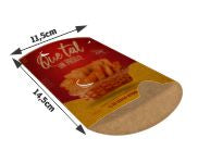 Embalagens Para Delivery Kraft 250G Pastel