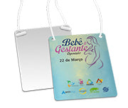 Credencial Couche 300G Com Cordão 87X120Mm