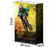 Sacolas   Apergaminhado 150G Sem Ilhos Sacola Grande Vertical  4X0