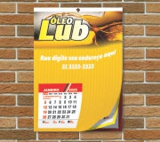 Calendários E Folhinhas 2025 Calendário De Parede Couchê 115G  Simples Com Furo Grampo E Picote 12 Páginas  4X0