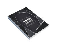 Caderneta Brochura E Cola Miolo Pers. Horizontal Couchê 250G Lam Fosca Fr E Hots Fr 48 Folhas