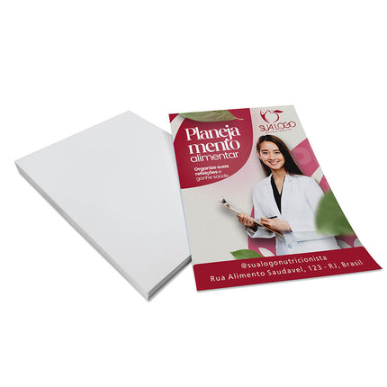 Panfletos, Flyers E Folhetos Couchê 115G Sem Verniz