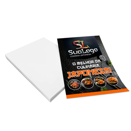 Panfletos, Flyers E Folhetos - Apergaminhado 240G
