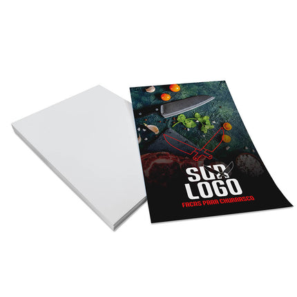 Panfletos, Flyers E Folhetos Couchê 115G Sem Verniz
