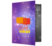 Pastas Couchê 250G  Vinco Verniz Uv Total Frente