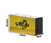 Sacola Com Ilhos Apergaminhado Extra Mini Horizontal