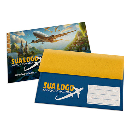 Envelopes Personalizados Reciclato 90G Comercial 167X105Mm  4X0