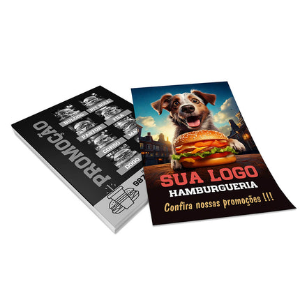 Panfletos, Flyers E Folhetos - Apergaminhado 240G