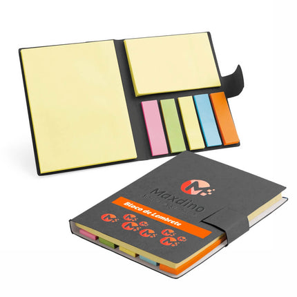 Bloco De Post It 105X80Mm - 4X0 - Preto