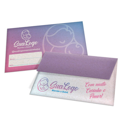 Envelopes Personalizados Reciclato 90G Mini 122X77Mm  4X0