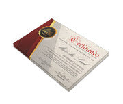 Certificados 300X210Mm Reciclato 250G Sem Verniz  4X0
