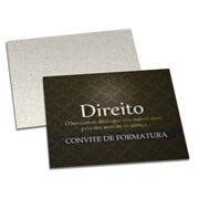 Convites Básico Reciclato 250G Sem Laminação E Sem Verniz