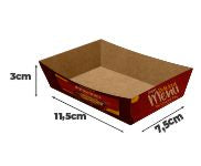 Embalagens Para Delivery Kraft 250G Burrito E Tortilha