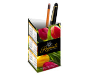 Calendários E Folhinhas 2025 Calendário De Mesa Porta Canetas Vertical Couchê 250G  Verniz Uv Total Frente  4X0