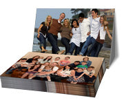 Impressão De Fotos  Couchê Fosco 210G Verniz Uv Total Retangular 150X210Mm 4X0