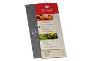 Cardápios Descartáveis Reciclato 250G 105X300Mm