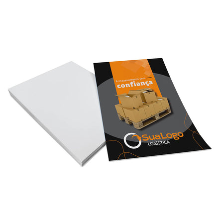 Panfletos, Flyers E Folhetos Couchê 115G Sem Verniz