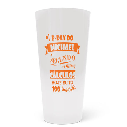 Copos Ecológicos 550Ml  Branco  1X1