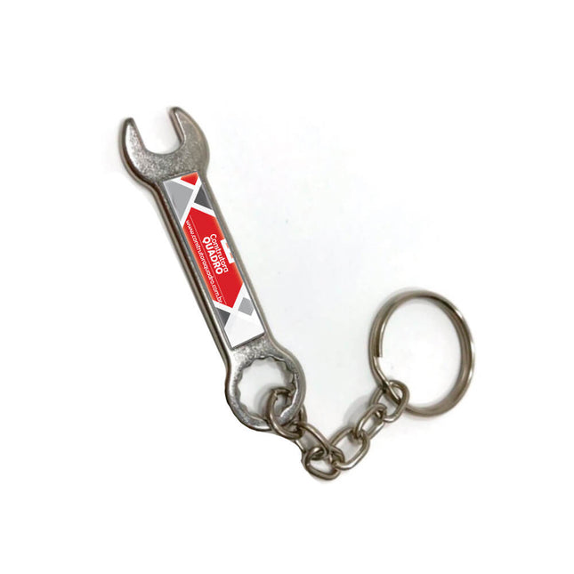 Chaveiro Metal Resinado - Abridor Chave De Boca