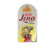 Adesivo Vinil Metalizado - Rotulo Tinta Branca  120G 4X0