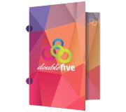Pastas Couchê 250G  Orelha Verniz Uv Total Frente