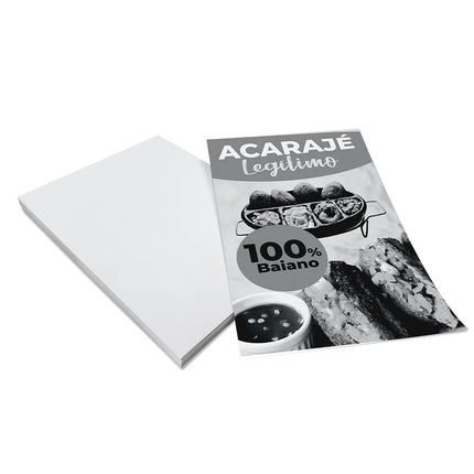 Panfletos, Flyers E Folhetos - Apergaminhado 75G