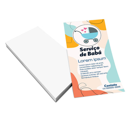 Panfletos, Flyers E Folhetos Apergaminhado 180G