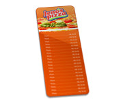 Delivery Cardápio Pvc 0,50Mm Premium