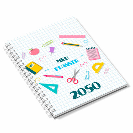 Agenda 2025 Miolo Colorido Couchê 150G Paraná 2Mm Sem Verniz  4X0